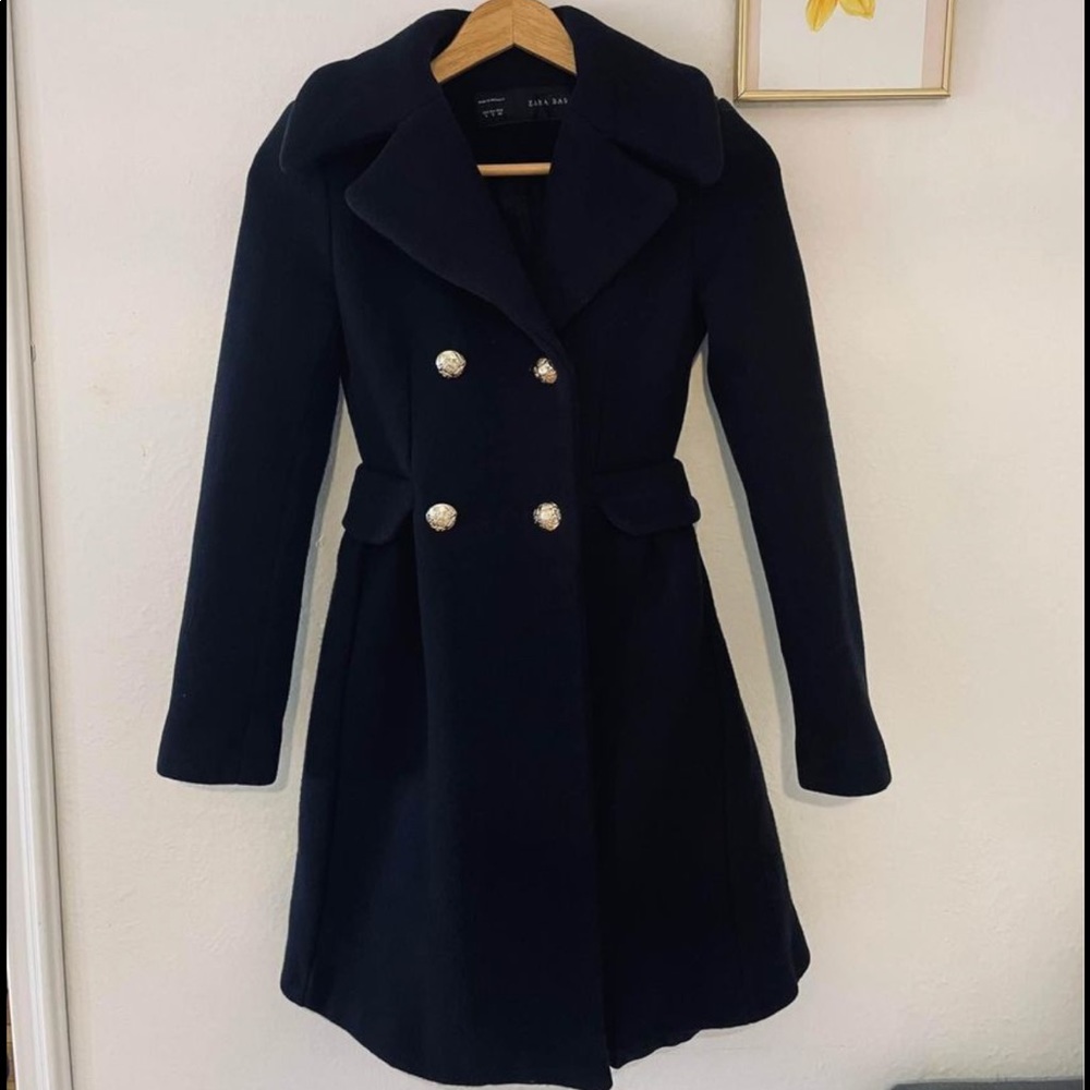 Zara military coat
